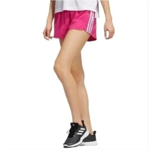 Adidas Pink Athletic Shorts Climalite - Picture 1 of 6